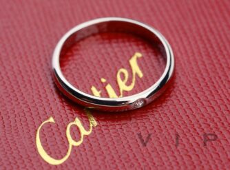 CARTIER-1895-TRAURING-PLATIN-DIAMANT-EHERING-WEDDING-BAND-RING-1-DIAMOND-Gr50-396917665790-7