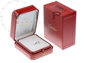 CARTIER-1895-TRAURING-PLATIN-DIAMANT-EHERING-WEDDING-BAND-RING-1-DIAMOND-Gr50-396917665790-9
