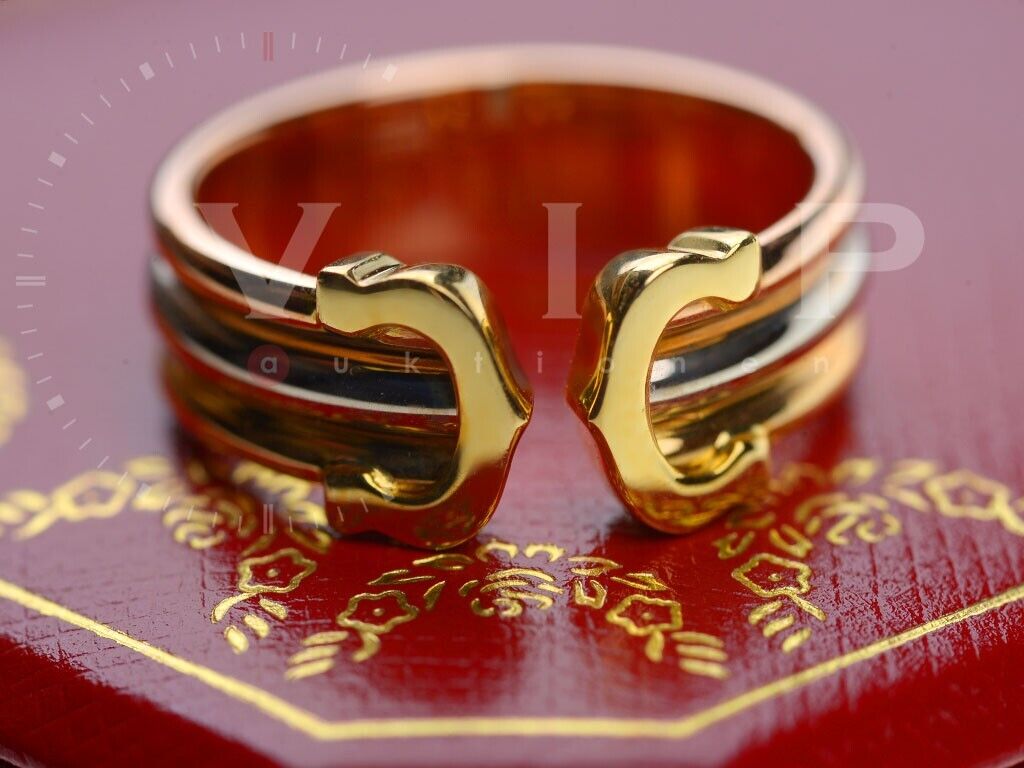 CARTIER-DOUBLE-C-LOGO-RING-TRINITY-BAND-18K750-TRICOLOR-GOLD-BAGUE-ANELLO-RW-50-326503974550-4