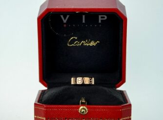 CARTIER-LOVE-BAGUE-RING-18K-750-ROSE-GOLD-Gr49-CHRISTMAS-EDITION-2006-RARE-395707288730-3