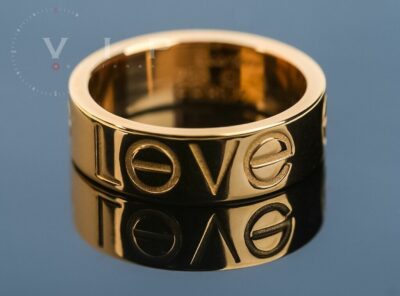 CARTIER Love Christmas Edition 2006 Ring 18K / 750er Rosegold (Größe 49)