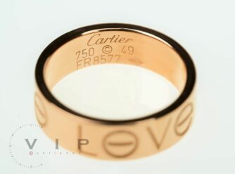 CARTIER-LOVE-BAGUE-RING-18K-750-ROSE-GOLD-Gr49-CHRISTMAS-EDITION-2006-RARE-395707288730-6