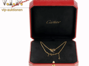 CARTIER Trinity Collier 18K Tricolor Gold