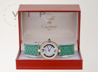 CARTIER-MUST-VENDOME-GM-MONTRE-VERMEIL-SILBER-GOLD-UHR-DAMENUHR-LADIES-WATCH-396936026891-2
