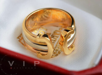 CARTIER-RING-DOUBLE-C-LOGO-TRINITY-BAND-18K750-TRICOLOR-GOLD-BAGUE-ANELLO-4951-325684730312-5