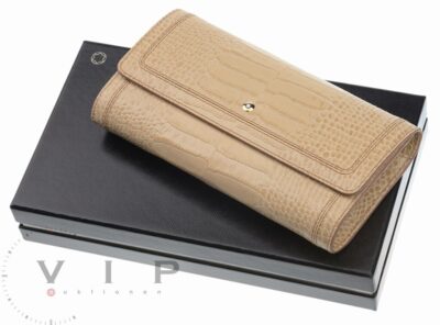 Montblanc La Vie de Boheme 10cc Brieftasche Portemonnaie Leder Geldbörse Wallet