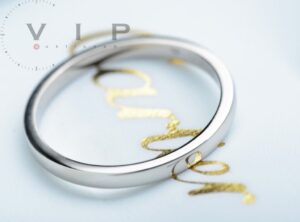 CARTIER Ehering „BALLERINE“ 950 Platin (Größe 57) B4071957