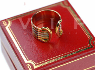 CARTIER-RING-DOUBLE-C-LOGO-TRINITY-BAND-18K-750-TRICOLOR-GOLD-BAGUE-ANELLO-52-325718036754-3
