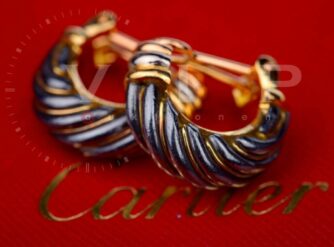 CARTIER-SILVERIUM-CREOLEN-OHRRINGE-HOOP-EARRINGS-18K750-GOLD-BOUCLES-DOREILLES-395042104974-5