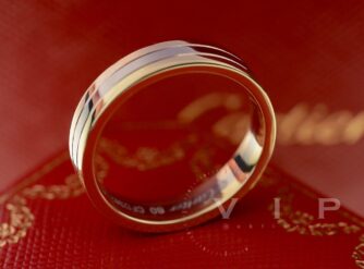 CARTIER-TRINITY-VENDOME-LOUIS-BAGUE-RING-TRAURING-18K-TRICOLOR-GOLD-ANELLO-Gr60-396648323314-5