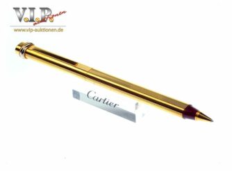 CARTIER-VENDOME-TRINITY-KUGELSCHREIBER-GOLD-FINISH-BALLPOINT-PEN-STYLO-BILLE-RAR-395549845004-5