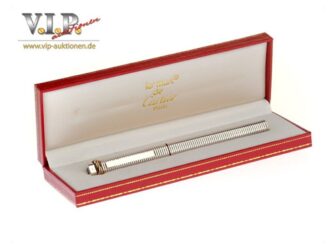 CARTIER-VENDOME-TRINITY-KUGELSCHREIBER-SILVER-FINISH-BALLPOINT-PEN-STYLO-BILLE-395807878464-4