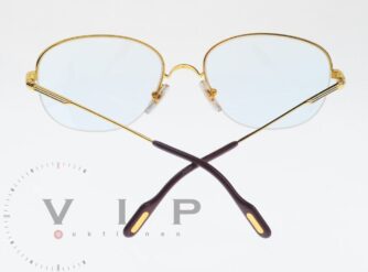 CARTIER-LOUIS-LUNETTES-BRILLE-BRILLENFASSUNG-GOLD-FINISH-HALF-FRAME-EYEGLASSES-326336764945-6