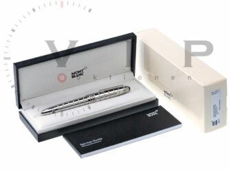 MONTBLANC-LE-GRAND-146-SOLITAIRE-PLATINUM-PLATED-FACET-FOUNTAIN-PEN-STYLO-PLUME-325885277995-2