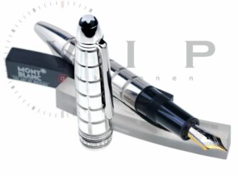 MONTBLANC-LE-GRAND-146-SOLITAIRE-PLATINUM-PLATED-FACET-FOUNTAIN-PEN-STYLO-PLUME-325885277995-4