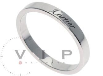 C-de-CARTIER-BAGUE-ALLIANCE-RING-Pt950-PLATIN-TRAURING-EHERING-WEDDING-BAND-63-396935609967-4