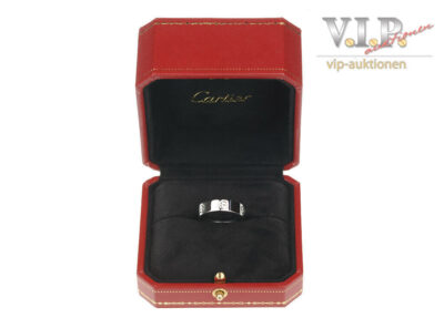 CARTIER LOVE Ring Medium 18K Weißgold (Größe 55)