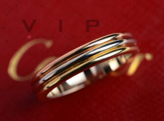 CARTIER-TRINITY-VENDOME-LOUIS-BAGUE-RING-TRAURING-18K-TRICOLOR-GOLD-ANELLO-Gr54-326298090497-5