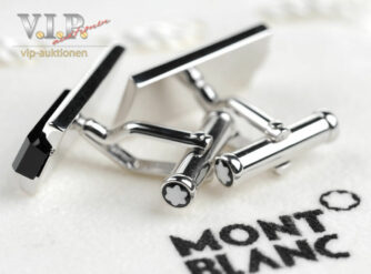 MONTBLANC-MANSCHETTENKNOPFE-SILBER-EDELHARZ-STERLING-SILVER-RESIN-CUFF-LINKS-324220976907-5