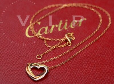 CARTIER Trinity Necklace – 18K Tricolor Gold