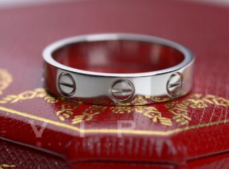 CARTIER-LOVE-TRAURING-EHERING-Pt950-PLATIN-PLATINUM-RING-ANELLO-BAGUE-UNISEX-60-396576366479-3