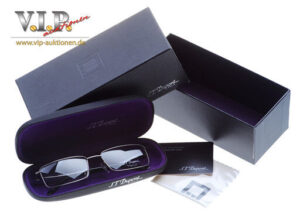 S.T. DUPONT Brille aus Titanium mit 23K Goldüberzug (D 188 / 60 6052)